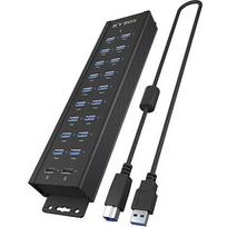 Raidsonic IB-HUB 1720-U3, USB hub black 61076