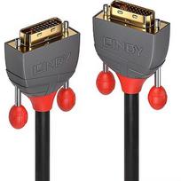 Lindy DVI-D Dual-Link Cable, Anthra Line (black/gray, 7.5 meters) 36225