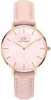 Laikrodis DANIEL WELLINGTON DW00100514. Kwarcowy, Kolor rožinė. Kobieta.