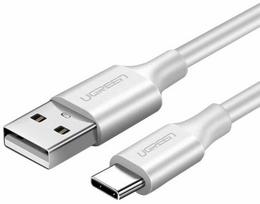 Įkrovimo laidas Ugreen 60121, USB Type C/USB Type A, balta sp.