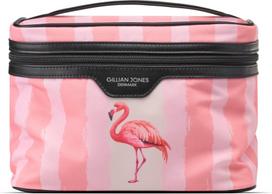 Gillian Jones - Urban Travel beauty box - Flamingo - 25.5 cm x 17 cm x 14 cm