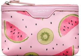 Gillian Jones - Urban Travel makeup bag - Watermelon & Kiwi - L19 × H13 × W2 CM