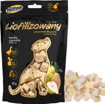 Hilton Freeze-dried treats with duck and pear - dog treat - 50g