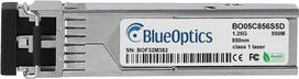 Kompatibler Linksys LACGSX BlueOptics BO05C856S5D SFP Transceiver, LC-Duplex, 1000BASE-SX, Multimode Fiber, 850nm, 550M, DDM, 0°C/+70°C (LACGSX-BO)
