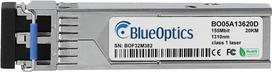 TRENDnet TE100-MGBS20 kompatibler BlueOptics© SFP Transceiver für Singlemode Datenübertragungen mit 155Mbit in Glasfaser Netzwerken. Unterstützt Fast Ethernet oder SONET/SDH Anwendungen in Switchen, Routern und ähnlicher Hardware. BlueOptics SFP Transcei (TE100-MGBS20-BO)
