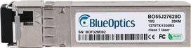 Alcatel-Nokia 3HE12111AA kompatibler BlueOptics SFP+ Bidi Transceiver für Singlemode 10 Gigabit Highspeed Datenübertragungen in Glasfaser Netzwerken. Unterstützt 10 Gigabit Ethernet, Fibre Channel oder SONET/SDH Anwendungen in Switchen, Routern, Storage S (3HE12111AA-BO)