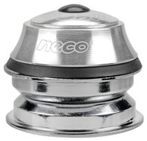 Vairo kolonėlė Alu Semi Integrated NECO A-HEAD 1-1/8"-15mm H148M-AL silver