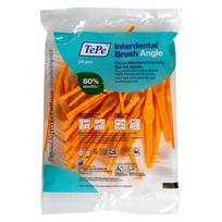 TePe Angle Interdental Brush 0.45 mm - tarpdančių šepetėliai, 25 vnt. - oranžiniai