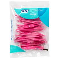 TePe Angle Interdental Brush 0.4 mm - tarpdančių šepetėliai, 25 vnt. - rožiniai