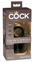 King Cock Elite kce tcj Vibrating Swinging Bal Pakraunamas vibruojantis penio žiedas