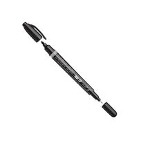 Markal Markeris DURA-INK Dual Tip, 0.7 MM, Juod