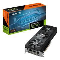 GIGABYTE Graphics Card||NVIDIA GeForce RTX 5070|12GB|GDDR7|192 bit|PCIE 5.0 16x|GPU 2587 MHz|Triple-slot Fansink|1xHDMI|3xDisplayPort|GV-N5070EAGLEOC-12GD