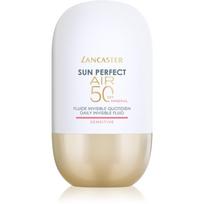 Lancaster Sun Perfect Air 50 Sensitive Mineral itin plono sluoksnio apsauginis fluidas sausai, į raudonį linkusiai odai SPF 50 40 ml