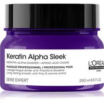 L’Oréal Professionnel Serie Expert Keratin Alpha Sleek maitinamoji kaukė kad plaukai atrodytų glotnūs 250 ml