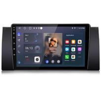 9 colio automagnetola radijas junsun Mercedes bmw 5er E39 7er E38 gps navigacija usb wifi bluetooth carplay fm vairo valdymo funkcija