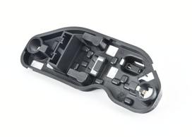 BMW E70 E70N lemputės laikiklis galinio žibinto šoninis skydelis kairėje 63217262573 originalus