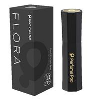 Kelioninis buteliukas „Travalo Pod Flora“ 5 ml daugkartinio pripildymo kvepalų purkštukas, juodas