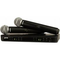 Shure BLX288E/SM58-H8E - wireless system with receiver and two SM58 microphones | 010-04-761 | 042406247016