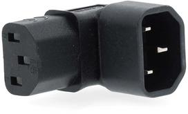 Nedis Nedis CEGB1190BK zmieniacz płci / kabli IEC-320-C13 IEC-320-C14 Black | CEGB1190BK | 5412810427642