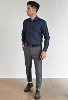Semco Džinsiniai Marškiniai Vyrams Blue 2.5XL-40619 10317 2.5XL-40619 10317/XL