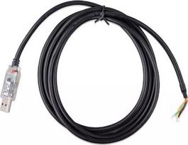 Kabel USB Victron Energy USB-A - RS-485 1.8 m Black (ASS030572018) | ASS030572018 | 8719076040071