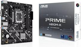 ASUS PRIME H810M-K Motherboard, LGA1851, Intel H810, Micro-ATX, DDR5 | 4711636292290 | 4711636292290