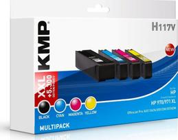 Tusz KMP Patrone HP 970/971XL (CN-625AE/626AE/627AE/628AE) H117V - 1902,4050 | 1902,4050 | 4011324190250