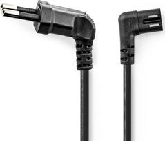 Kabel zasilający Nedis Nedis CEGL11055BK50 kabel zasilające Black 5 m IEC C7 | CEGL11055BK50 | 5412810427505
