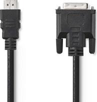 Adapter AV Nedis Nedis CCGB34800BK30 zmieniacz płci / kabli HDMI DVI-D 24+1 Black | CCGB34800BK30 | 5412810288519