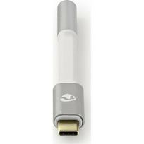Adapter USB Nedis CCTB65950AL008 USB-C - Jack 3.5mm White  (CCTB65950AL008) | CCTB65950AL008 | 5412810313075