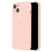 Dėklas telefonui Heart - Samsung Galaxy S10 design 1, rožinis