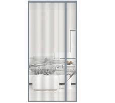 Phogary magnetinis tinklelis nuo uodų durims 80x200 cm, pilkas