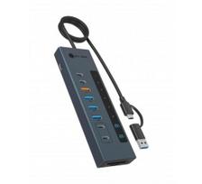 Raidsonic Icy Box USB Hub 11-in-1 USB-C Hub USB 3.2 Gen 2 PD | IB-HUB1742CR-C2PD