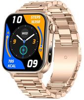 Colmi P80 smartwatch (steel-gold) | P80 Steel Gold | 6972436987177