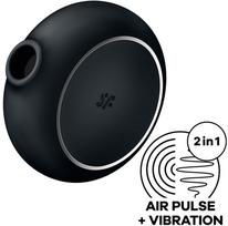 Satisfyer air pulse + vibrator Pro To Go 3, black