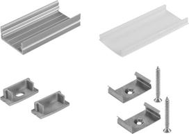EUROLITE Montageset U-Profil 20mm für LED Strip (20000522)