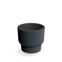 Vazonas su įdėklu 14/10 l D299xH270 mm antracitas MILLY Prosperplast