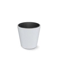 Vazonas su įdėklu 23/15 l D349xH355 mm baltas MILLY Prosperplast