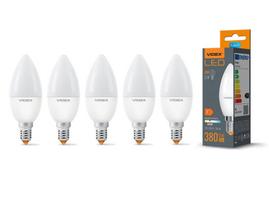 LED lemputė Videx CCD 175-250V 4W E14 380LM 3000K