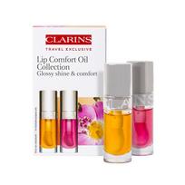 Lūpų blizgių rinkinys Clarins Lip Comfort Oil kolekcija Skaidrus blizgus spindesys 14 ml