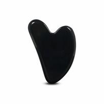 Gua Sha masažuoklis Plum Beauty obsidiano formavimo akmuo, visų tipų odai