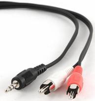 Gembird Cable 3.5mm Jack - 2x RCA 0.2m