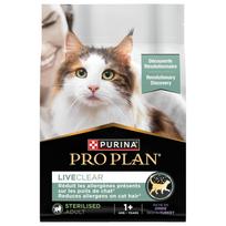 PURINA PRO PLAN LIVECLEAR STERILISED ADULT Bogata w Indyka 2,8kg