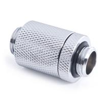 Alphacool ES D-Plug 25,5-40,5mm, G1/4 AG auf G1/4 AG – chrome