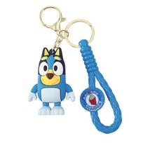 „Bluey And Bingo“ mielas animacinių filmukų PVC modelio lėlės, raktų pakabukas, automobilio raktų pakabukas, dekoracija, kuprinės pakabukas, vaikų gimtadienio dovana