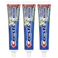 Crest, kepimo soda ir peroksido balinanti fluoro dantų pasta, šviežios mėtų, 3 pakuotės, 161 g (5,7 uncijos) kiekviena