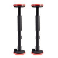 2 vnt. teleskopinis atraminis strypas Nailoninis reguliuojamas spintelės atraminis stulpas Talpa Didelis kietumas Kriauklės atraminis laikiklis 18-45 cm