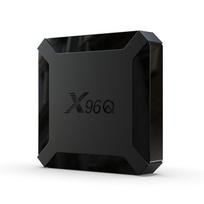 X96Q TV priedėlis Android 10.0 Allwinner H313 keturių branduolių ARM Cortex A53 TV priedėlis palaiko 4K 3D medijos leistuvą US Plug juoda