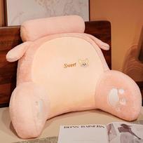 Didelė atlošo pagalvė Juosmens atrama pagalvė trikampė skaitymo pagalvė Minkšta galvūgalio pagalvėlė Galima išardyti išskalbtame biure small size pillow