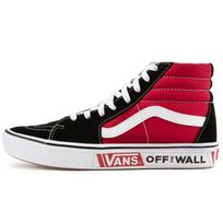 Vans Comfycush SK8 HI Juodi/Raudoni VN0A3WMB2QE 35